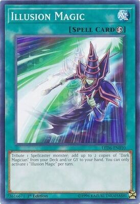 Illusion Magic - LED6-EN010 - Common 1st Edition Legendary Duelists: Magical Hero 1st Edition Singles