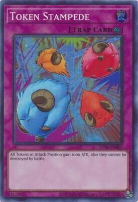 Token Stampede - OP16-EN007 - Super Rare OTS Tournament Pack 16 (OP16)