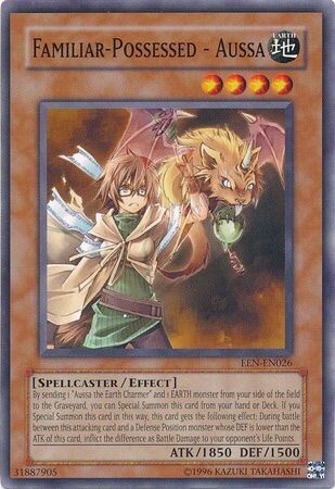 Familiar-Possessed - Aussa - EEN-EN026 - Common Unlimited Elemental Energy [EEN] Unlimited Singles