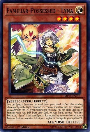 Familiar-Possessed - Lyna - MP18-EN010 - Common 1st Edition 2018 Mega-Tins Singles