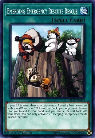 Emerging Emergency Rescute Rescue - MP18-EN075 - Common 1st Edition
2018 Mega-Tins Singles