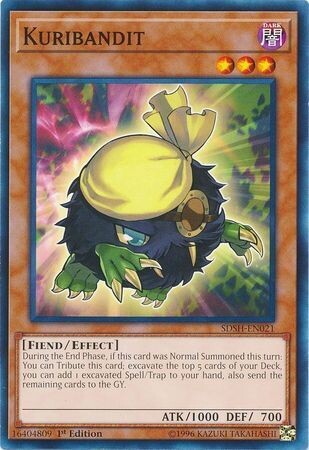 Kuribandit - SDSH-EN021 - Common 1st Edition Structure Deck: Shaddoll Showdown Singles