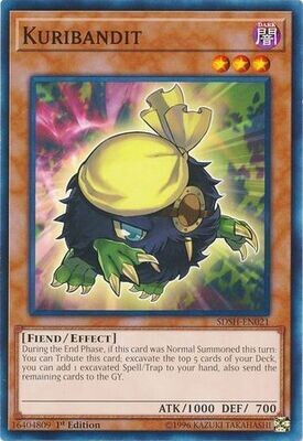 Kuribandit - SDSH-EN021 - Common 1st Edition Structure Deck: Shaddoll Showdown Singles (espanol)