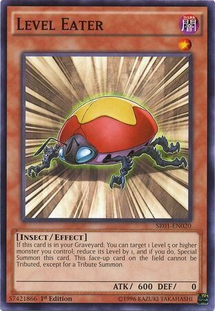 Level Eater - SR01-EN020 - Common 1st Edition Structure Deck: Emperor of Darkness 1st Edition Singles (Español)
