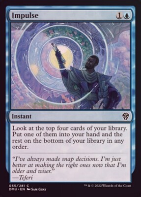 Impulse 055/281 - Foil Dominaria United Foil Singles