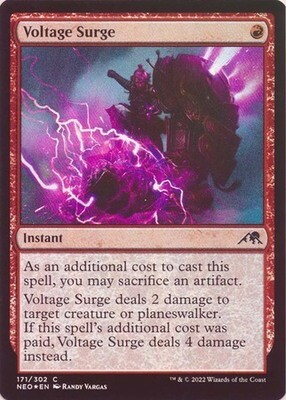 Voltage Surge 171/302 - Foil Kamigawa Neon Dynasty Foil Singles