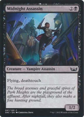 Midnight Assassin 087/281 Streets of New Capenna Singles