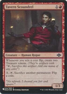 Tavern Scoundrel 144/303 - Foil Heads I Win, Tails You Lose Singles