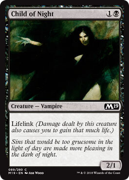 Child of Night 089/280 - Magic 2019 (M19) Singles