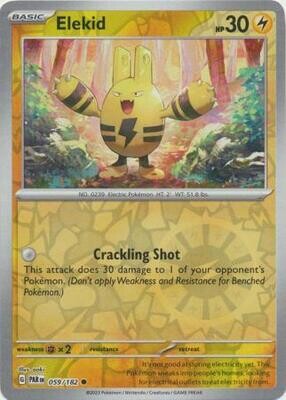 GA Elekid - 059/182 - Common Reverse Holo
Scarlet &amp; Violet: Paradox Rift Reverse Holo Singles(Español)