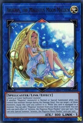 SH Artemis, the Magistus Moon Maiden - GEIM-EN008 - Ultra Rare 1st Edition
Genesis Impact [GEIM] 1st Edition Singles