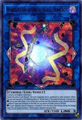 World Gears of Theurlogical Demiurgy - DANE-EN048 - Ultra Rare 1st Edition
Dark Neostorm 1st Edition Singles (Espanol)