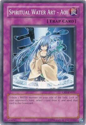 Spiritual Water Art - Aoi - CRV-EN051 - Common Unlimited Cybernetic Revolution [CRV] Unlimited Singles