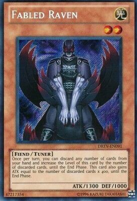 Fabled Raven - DREV-EN091 - Secret Rare Unlimited
Duelist Revolution Unlimited Singles