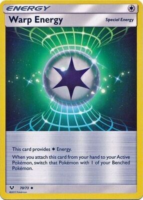 Warp Energy - 70/73 - Uncommon
Shining Legends Singles