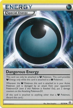 Dangerous Energy - 82/98 - Uncommon XY: Ancient Origins Singles