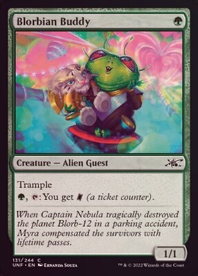 Blorbian Buddy 131/244 - Foil
Unfinity Foil Singles