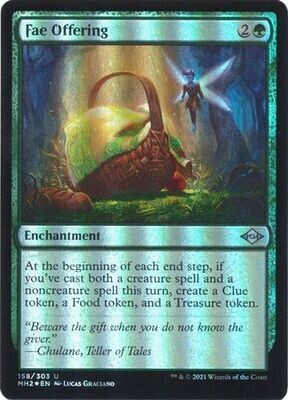 Fae Offering 158/303 - Foil Modern Horizons 2 Foil Singles