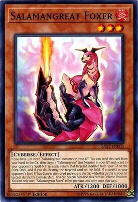 Salamangreat Foxer - SAST-EN005 - Common 1st Edition Savage Strike 1st Edition Singles