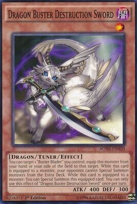 Dragon Buster Destruction Sword - BOSH-EN020 - Common 1st Edition Breakers of Shadow 1st Edition Singles *Espanol*