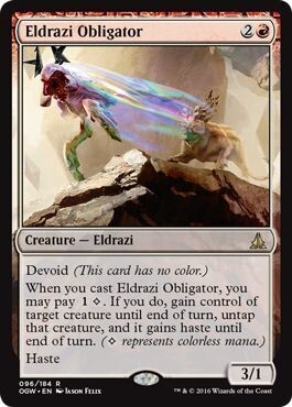 Eldrazi Obligator 096/184
Oath of the Gatewatch Singles (Español)