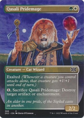 Qasali Pridemage 386 - Alternate Art Borderless
Double Masters 2022 Collector Booster Singles