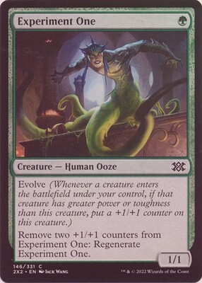 Experiment One 146/331 - Foil Double Masters 2022 Foil Singles