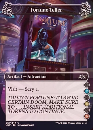 Fortune Teller (2-4-6) 212/244 - Foil
Unfinity Foil Singles