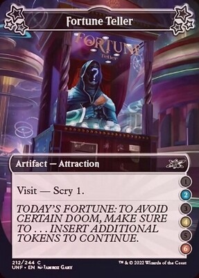 Fortune Teller (2-4-6) 212/244 - Foil
Unfinity Foil Singles