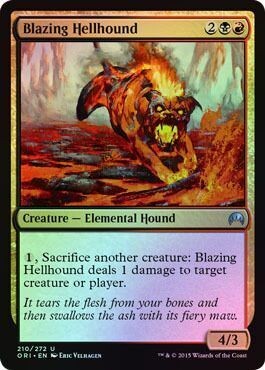 Blazing Hellhound 210/272 - Foil
Magic Origins Foil Singles