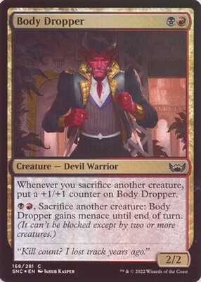 Body Dropper 168/281 - Foil Streets of New Capenna Foil Singles
