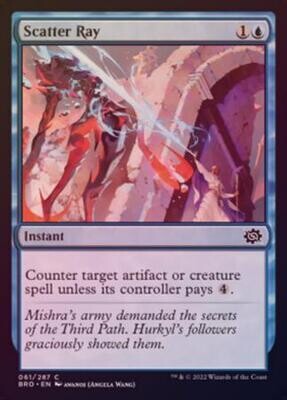 Scatter Ray 061/287 - Foil
The Brothers&#39; War Foil Singles (Español)