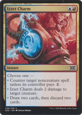 Izzet Charm 230/331 - Double Masters 2022 Singles