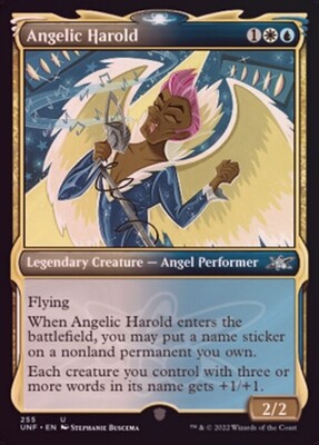 Angelic Harold 255 - Alternate Art Showcase - Foil
Unfinity Collector Booster Foil Singles