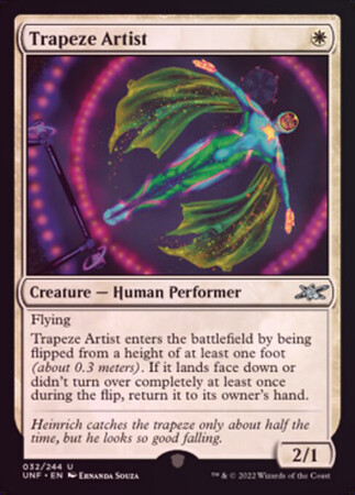 Trapeze Artist 032/244 - Foil
Unfinity Foil Singles