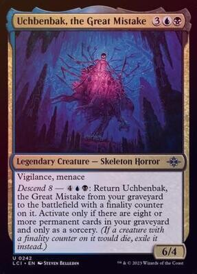 Uchbenbak, the Great Mistake 0242 - Foil
The Lost Caverns of Ixalan Foil Singles (Español)