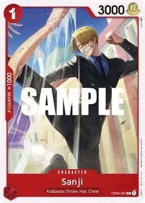 Sanji (007) - Kingdoms of Intrigue (OP04) Kingdoms of Intrigue