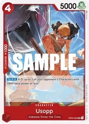 Usopp - Kingdoms of Intrigue (OP04) Kingdoms of Intrigue