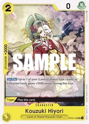 Kouzuki Hiyori - Kingdoms of Intrigue (OP04) Kingdoms of Intrigue