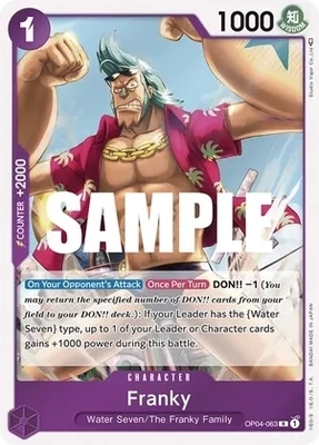 SH Franky - Kingdoms of Intrigue (OP04)
Kingdoms of Intrigue Foil
