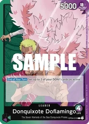 Donquixote Doflamingo (019) - Kingdoms of Intrigue (OP04) Kingdoms of Intrigue