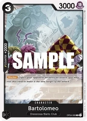 Bartolomeo - Kingdoms of Intrigue (OP04)
Kingdoms of Intrigue Foil