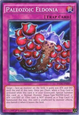 Paleozoic Eldonia - INOV-EN095 - Common 1st Edition Invasion Vengeance 1st Edition Singles