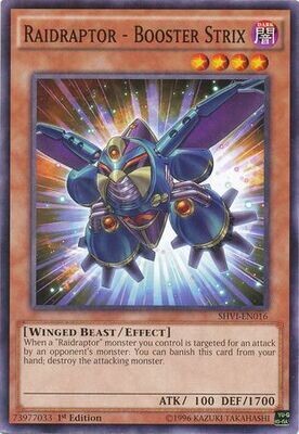 Raidraptor - Booster Strix - SHVI-EN016 - Common 1st Edition
Shining Victories 1st Edition Singles