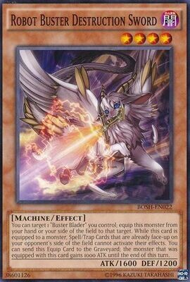 Robot Buster Destruction Sword - BOSH-EN022 - Common Unlimited Breakers of Shadow Unlimited Singles