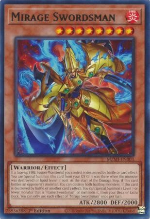 GA Mirage Swordsman - MZMI-EN003 - Rare 1st Edition
Maze of Millennia 1st Edition Singles