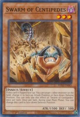GA Swarm of Centipedes - PHNI-EN085 - Common 1st Edition
Phantom Nightmare 1st Edition Singles