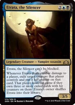 SJ Etrata, the Silencer 170/259 Guilds of Ravnica Singles