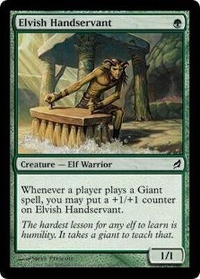 Elvish Handservant
Lorwyn Singles