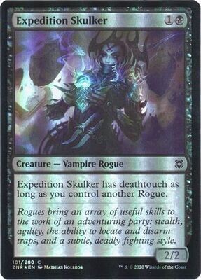 Expedition Skulker 101/280 - Foil Zendikar Rising Foil Singles